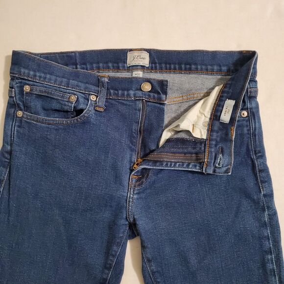 J Crew Kurabo Denim 250 Skinny Jeans 32x32 Selvedge Japanese Blue Mens - Picture 5 of 8